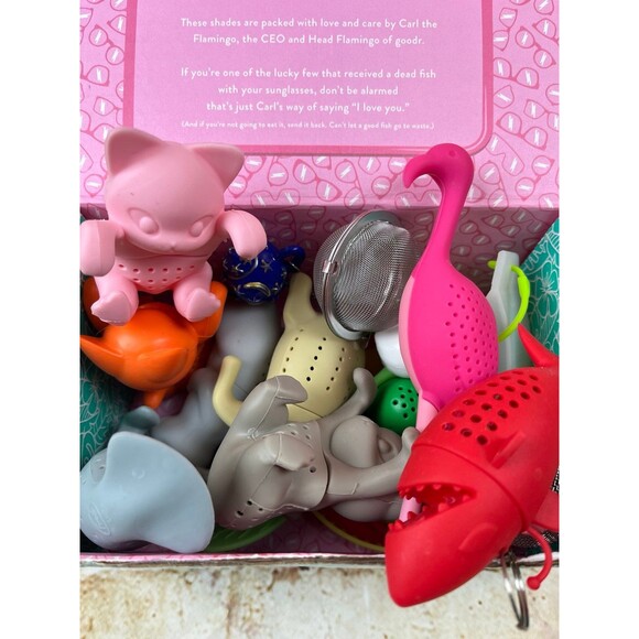 Lot of 14 Fun Tea Ball Infuser Grab Bag Tea Strainers Tea Party - Picture 1 of 4